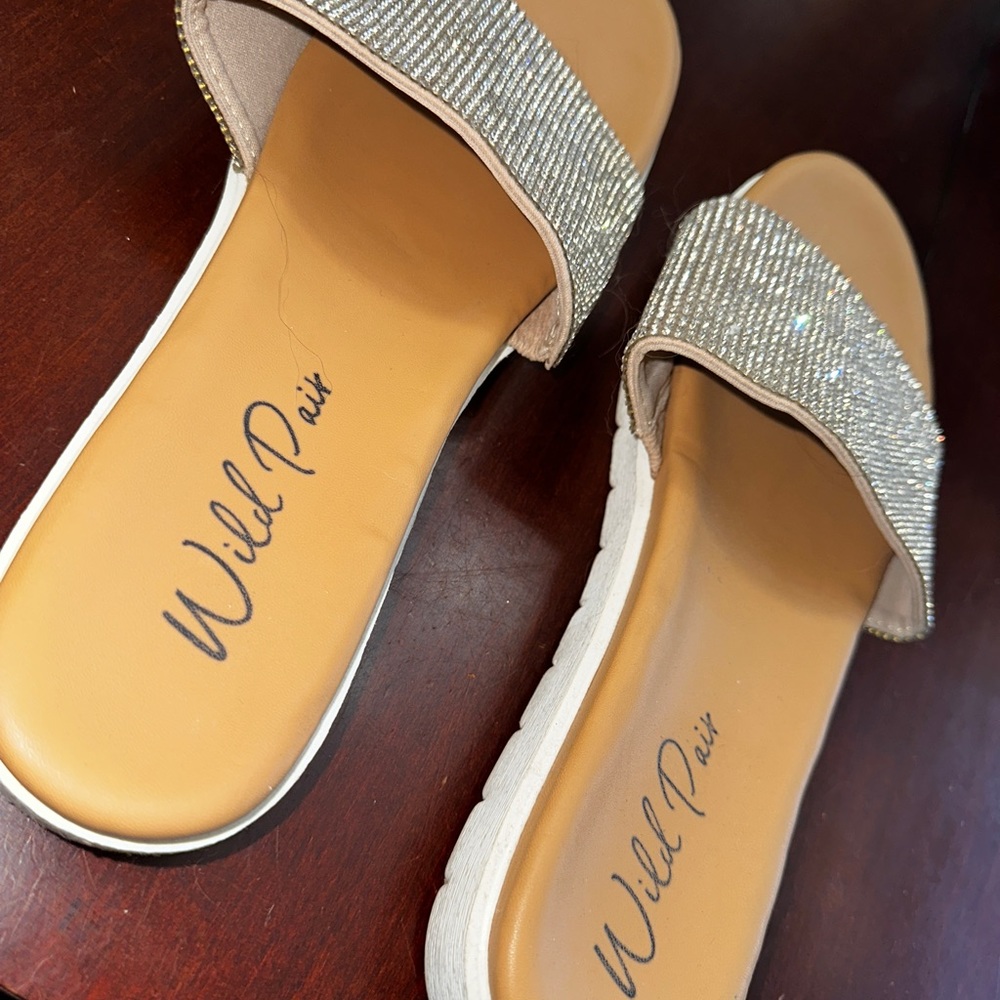 Wild Pair Rhinestone Sandals - Picture 3 of 5